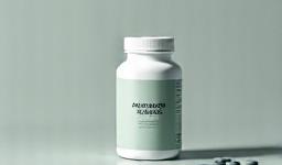 Magnesium supplement bottle